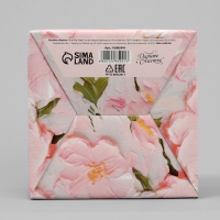 Коробка подарочная складная, упаковка, &laquo;Счастья в каждом моменте&raquo;, 15 х 15 х 7 см