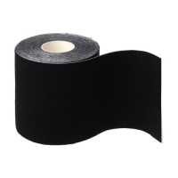 Кинезио - тейп, 7,5 см × 5 м, цвет чёрный Кинезио - тейп, 7,5 см × 5 м, цвет чёрный