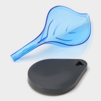 Мыльница на присосках Доляна &laquo;Лист&raquo;, пластик, 21&times;9&times;15 см, цвет МИКС