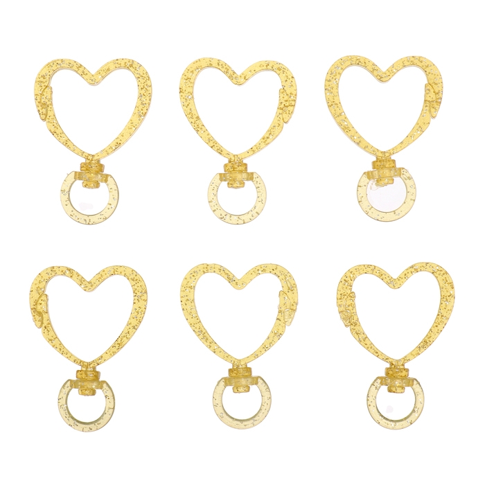 Набор для опытов &laquo;Эпоксидная смола&raquo;, брелоки с наполнением, 3 молда