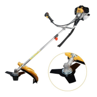 Триммер бензиновый ТУНДРА, Easy-start, леска/нож, 52 см3, 2.3 л.с., в двух коробках Триммер бензиновый ТУНДРА, Easy-start, леска/нож, 52 см3, 2.3 л.с., в двух коробках