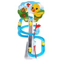 Развивающая игрушка «Уточки на лесенке», световые и звуковые эффекты, 6 уток в комплекте Развивающая игрушка «Уточки на лесенке», световые и звуковые эффекты, 6 уток в комплекте