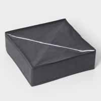 Органайзер для хранения белья Доляна &laquo;Смарт&raquo;, 24 ячейки, 32&times;32&times;10 см, цвет серый