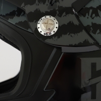 Шлем кроссовый, размер XXL (61), модель - BLD-819-7, черно-красный Шлем кроссовый, размер XXL (61), модель - BLD-819-7, черно-красный