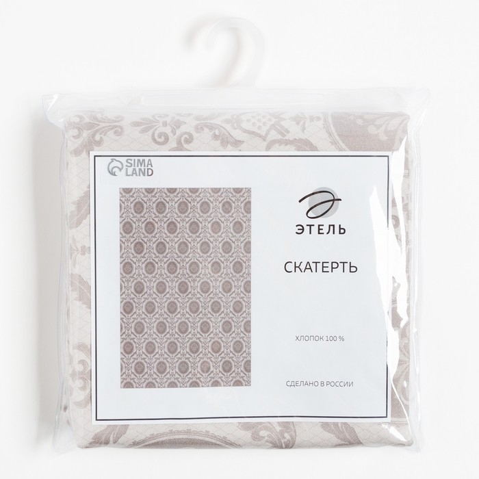 Скатерть "Этель" Classicism 146х180см, 100% хлопок, саржа 190 г/м2