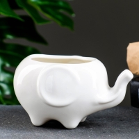 Горшок "Слоник Уайти" 13х9х7,5см Горшок "Слоник Уайти" 13х9х7,5см