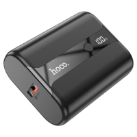 Внешний аккумулятор Hoco Q3 Pro, 10000 мАч, 1 USB, 1 Type-C, 3 А, дисплей, чёрный Внешний аккумулятор Hoco Q3 Pro, 10000 мАч, 1 USB, 1 Type-C, 3 А, дисплей, чёрный