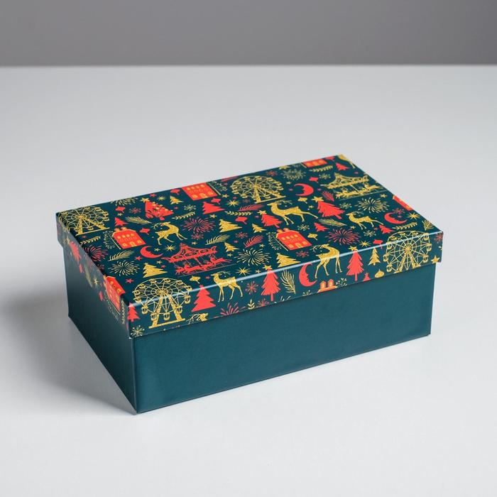 Набор подарочных коробок 6 в 1 &laquo;С новым годом&raquo;, 20 х 12,5 х 7,5 - 32,5 х 20 х 12,5 см , Новый год