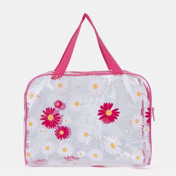 Косметичка на молнии, цвет розовый Косметичка на молнии, цвет розовый