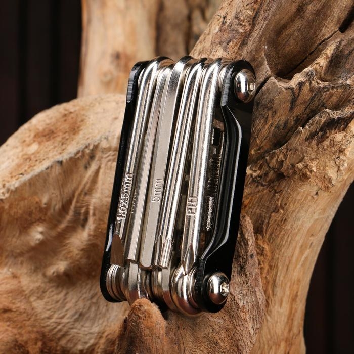 Мультитул 10в1 с отвертками и шестигранниками, микс Мультитул 10в1 с отвертками и шестигранниками, микс