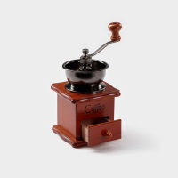 Кофемолка ручная &laquo;Светлое дерево&raquo;, 9,5&times;16 см