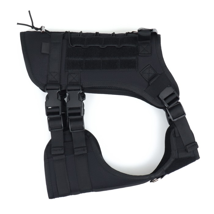 Жилет разгрузочный для собак (вес 40-60 кг), размер M (ДС 30, ОГ 60-80, ОШ 50-68 см), чёрный 99114 Жилет разгрузочный для собак (вес 40-60 кг), размер M (ДС 30, ОГ 60-80, ОШ 50-68 см), чёрный 99114