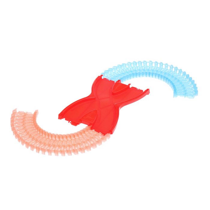 Автотрек &laquo;Магический Трек&raquo;, гибкий, светится в темноте, 98 деталей