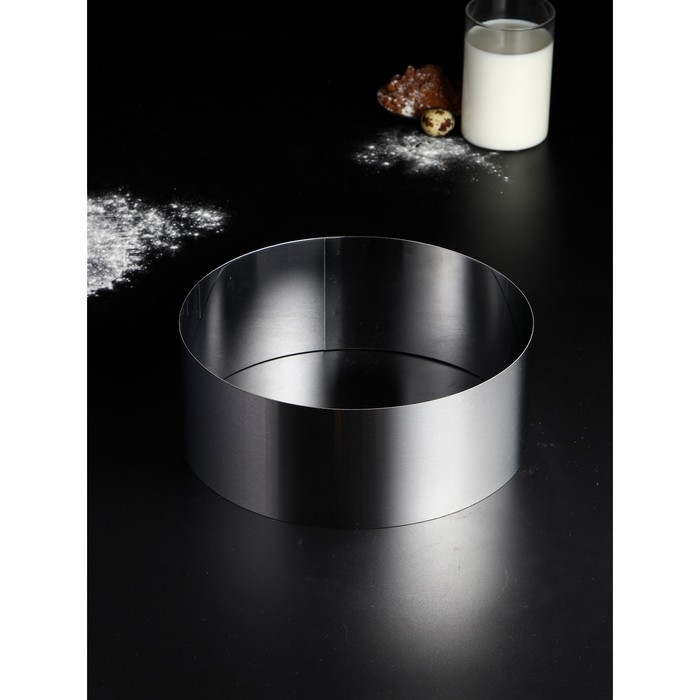 Форма для выпечки и выкладки &laquo;Круг&raquo;, h=10 см, d=25 см