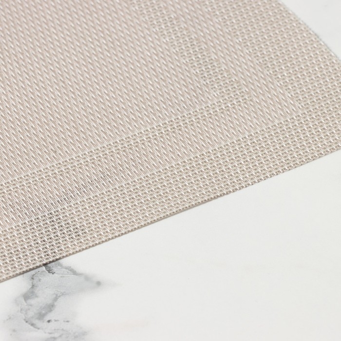 Салфетка сервировочная на стол Доляна &laquo;Окно&raquo;, 45&times;30 см, цвет бежевый