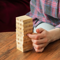 Игра настольная &laquo;Падающая башня&raquo; 13 &times; 4,5 &times; 4,5 см