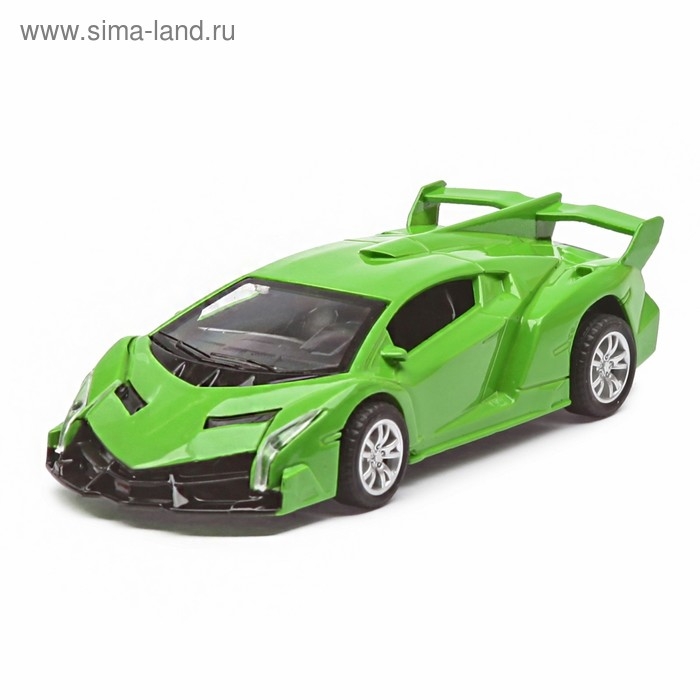 Машина металлическая &laquo;Спорткар&raquo;, инерционная, масштаб 1:43, цвета МИКС