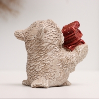 Фигура "Сова с книгами" 10х8х6см