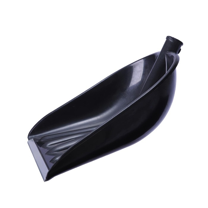 Ковш лопаты пластиковый, 410 &times; 460 мм, с алюминиевой планкой, тулейка 32 мм, &laquo;Купец&raquo;