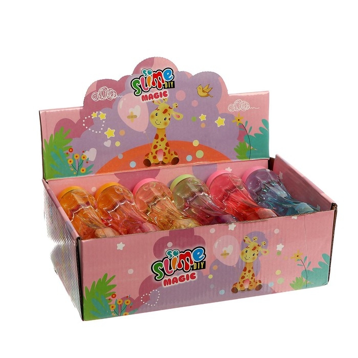 Лизун - слайм «Блёстки», твёрдый, цвета МИКС Лизун - слайм «Блёстки», твёрдый, цвета МИКС