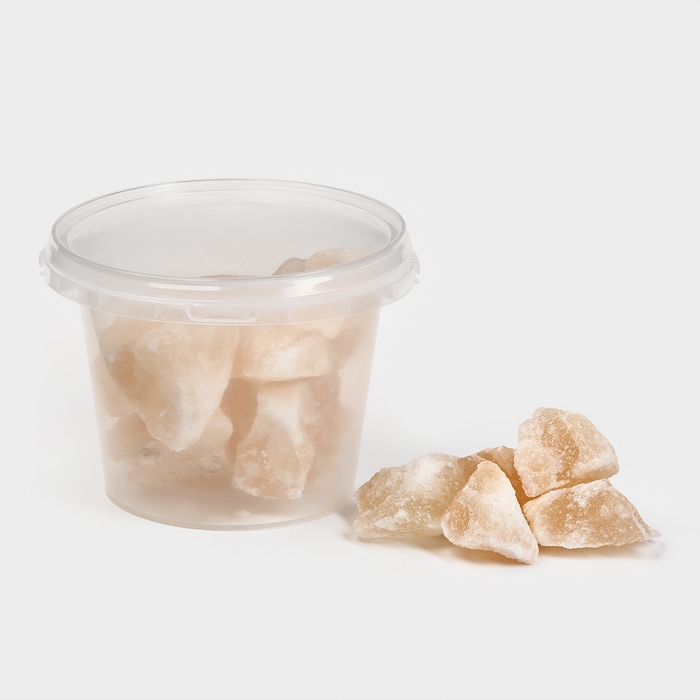 Соль колотая &laquo;Иранская горная&raquo;, 2 кг, ведро, цвет микс