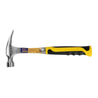 Молоток-гвоздодер ТУНДРА ПРОФИ, цельнокованый, двухкомпонентная рукоятка, 450 г Молоток-гвоздодер ТУНДРА ПРОФИ, цельнокованый, двухкомпонентная рукоятка, 450 г