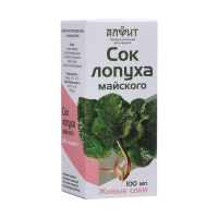 Сироп Алфит "Сок лопуха майского", 100 мл Сироп Алфит "Сок лопуха майского", 100 мл