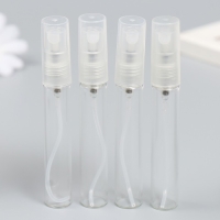 Спрей флакон с пульверизатором "Прозрачный" 8 мл набор 4 шт 1,2х1,2х9 см Спрей флакон с пульверизатором "Прозрачный" 8 мл набор 4 шт 1,2х1,2х9 см