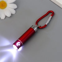 Фонарик на карабине "Серебряный луч" 5,8х1,2х1,2 см Фонарик на карабине "Серебряный луч" 5,8х1,2х1,2 см