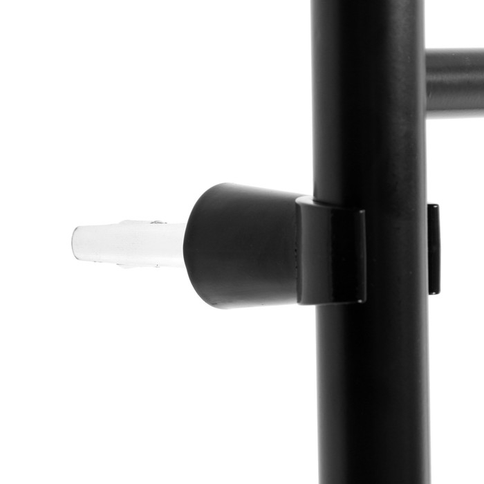 Полотенцесушитель электрический ТЕРА Полотенцесушитель электрический ТЕРА "Электра", 500х600 мм, 4 перекладины, черный