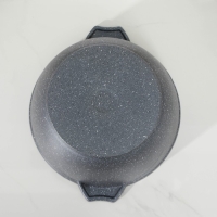 Набор посуды №1 &laquo;Гранит&raquo;, 3 предмета: сковорода d=26 см, ковш 1,7 л, кастрюля 5 л, крышки, антипригарное покрытие