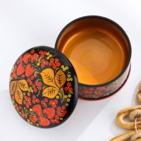 Коробка &laquo;Ягодка&raquo;, большая, 12-13&times;9-10 см, хохлома