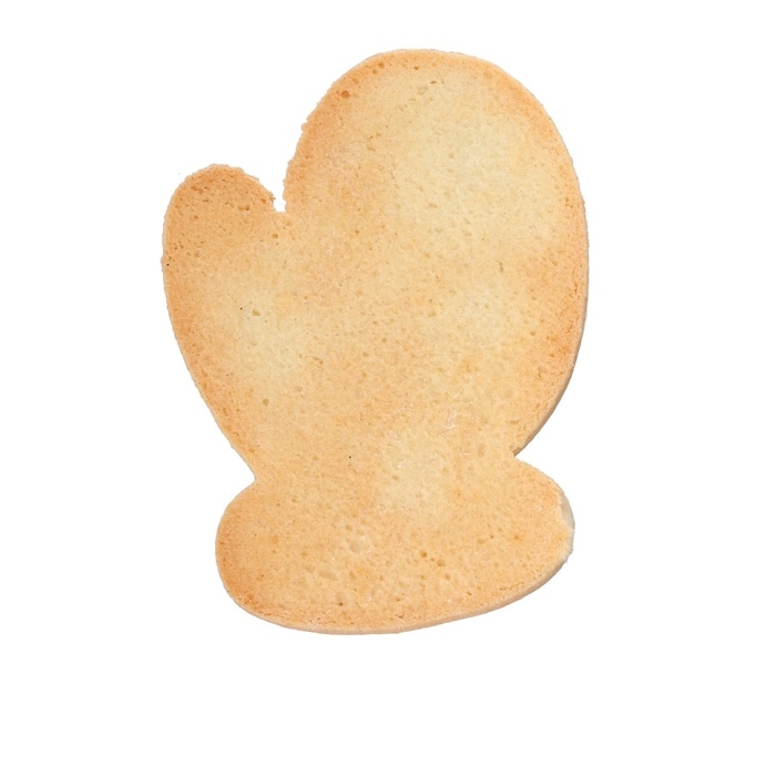 Новый год. Печенье ванильное "Рукавичка" 35г(1кор=16шт)