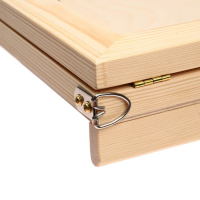 Мольберт настольный «Хлопушка», 300 х 500 х 400 мм, односторонний, переносной, неокрашенное дерево, Calligrata Мольберт настольный «Хлопушка», 300 х 500 х 400 мм, односторонний, переносной, неокрашенное дерево, Calligrata