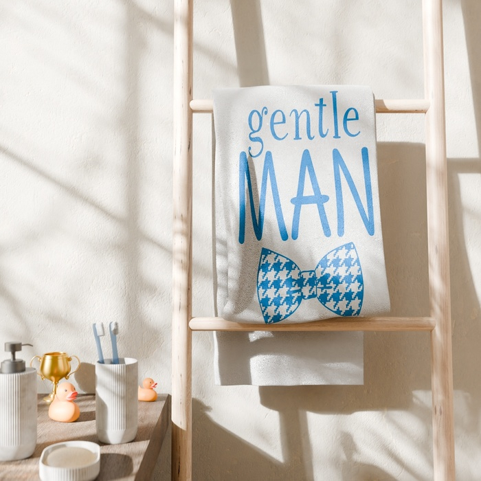 Полотенце махровое "Этель" Gentleman, 70х130 см, 100% хлопок, 420гр/м2