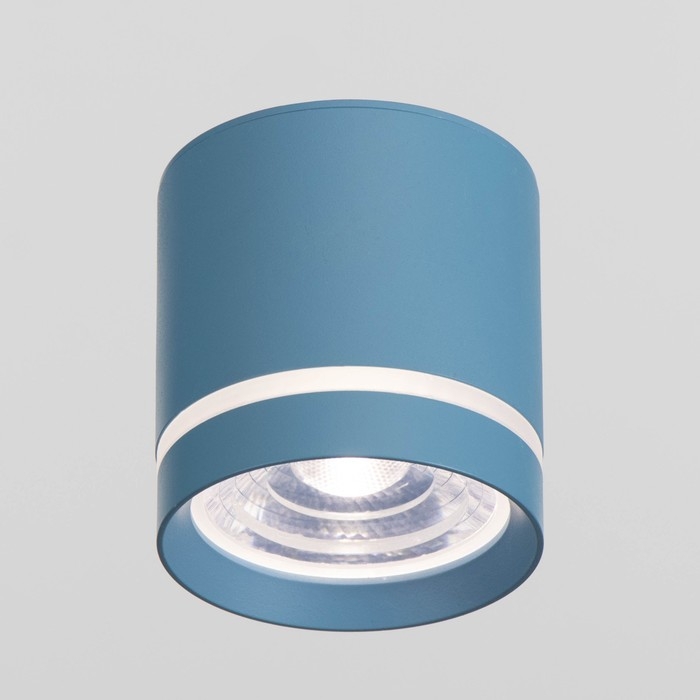 Светильник 86612/1 LED 7Вт 4000К синий 8,5х8,5х9 см BayerLux Светильник 86612/1 LED 7Вт 4000К синий 8,5х8,5х9 см BayerLux