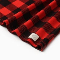 Платье детское с рюшами KAFTAN "Клеточка" р.32 (110-116) Платье детское с рюшами KAFTAN "Клеточка" р.32 (110-116)