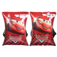 Нарукавники &laquo;Тачки&raquo;, детские для плавания 20х16 см, цвет красный