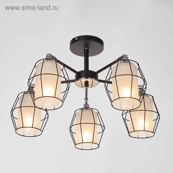 Люстра ГАЛЛОП 8357 5хЕ27 60Вт чёрный Люстра ГАЛЛОП 8357 5хЕ27 60Вт чёрный