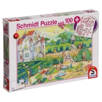 Пазл &laquo;Сказочные принцессы&raquo;, с подарком, 100 элементов