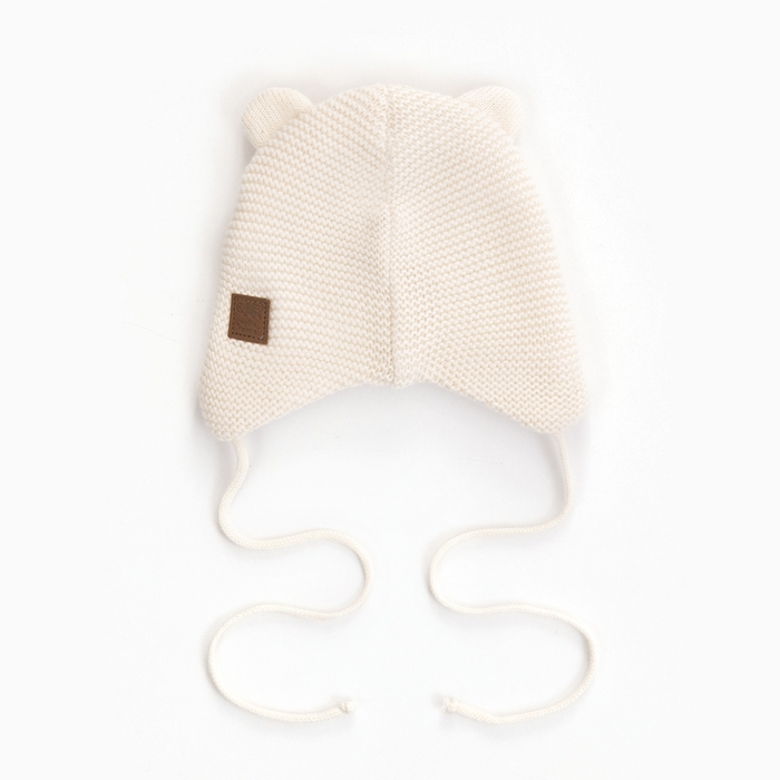 Шапка детская, цвет белый, размер 42-44 Шапка детская, цвет белый, размер 42-44
