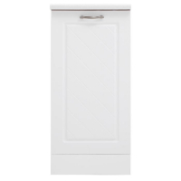 Шкаф напольный ШН 400 Прованс, 400х600х850, МДФ белый/Белый