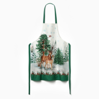 Набор подарочный "Этель" Новогодний лес, фартук, полотенце, прихватка