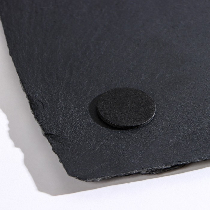 Доска для подачи Magistro Valley, из сланца, 30&times;29 см, в виде сердца