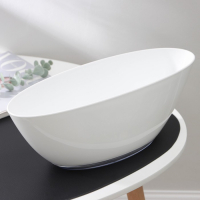 Горшок с поддоном &laquo;Лодочка&raquo;, 3 л, цвет белый