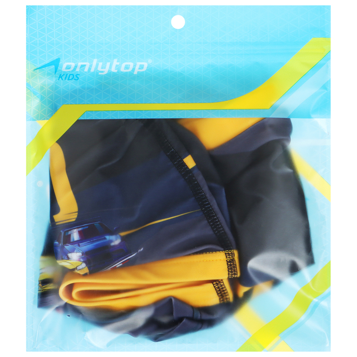 Плавки для мальчиков + шапочка ONLYTOP, р. 30, рост 122 см