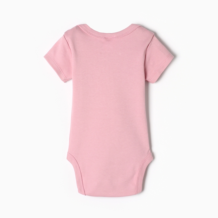 Боди Крошка Я Flower, рост 68-74 см, розовый