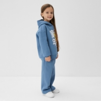 Толстовка детская с начёсом KAFTAN р.30 (98-104), голубой Толстовка детская с начёсом KAFTAN р.30 (98-104), голубой