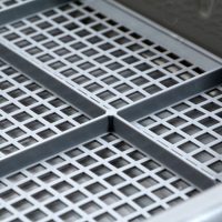 Туалет "Риф" со столбиком, для собак, 40 х 40 см, серый FIX Туалет "Риф" со столбиком, для собак, 40 х 40 см, серый FIX