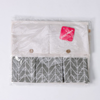 Органайзер подвесной с карманами Доляна «Зигзаг», 8 отделений, 35×53 см, цвет серый Органайзер подвесной с карманами Доляна «Зигзаг», 8 отделений, 35×53 см, цвет серый